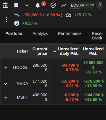 Application screenshot 2